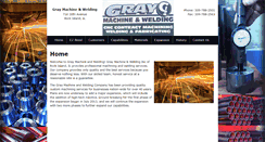 Desktop Screenshot of graymachinewelding.com